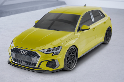 Spoiler splitter sottoparaurti con ABE per Audi A3 8Y S-Line / S3 8Y