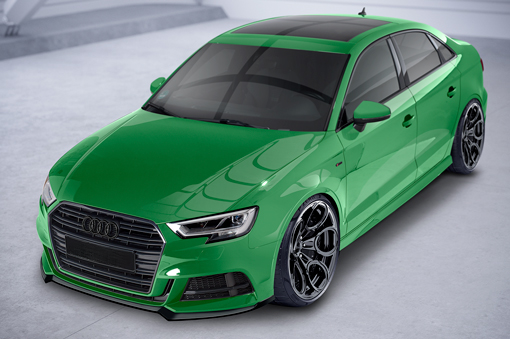 Spoiler splitter sottoparaurti con ABE per Audi A3 S-Line / S3 8V