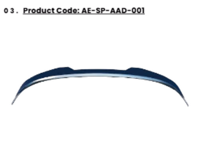 ART.2376  SPOILER CUPRA LEON MK1 2020-2024