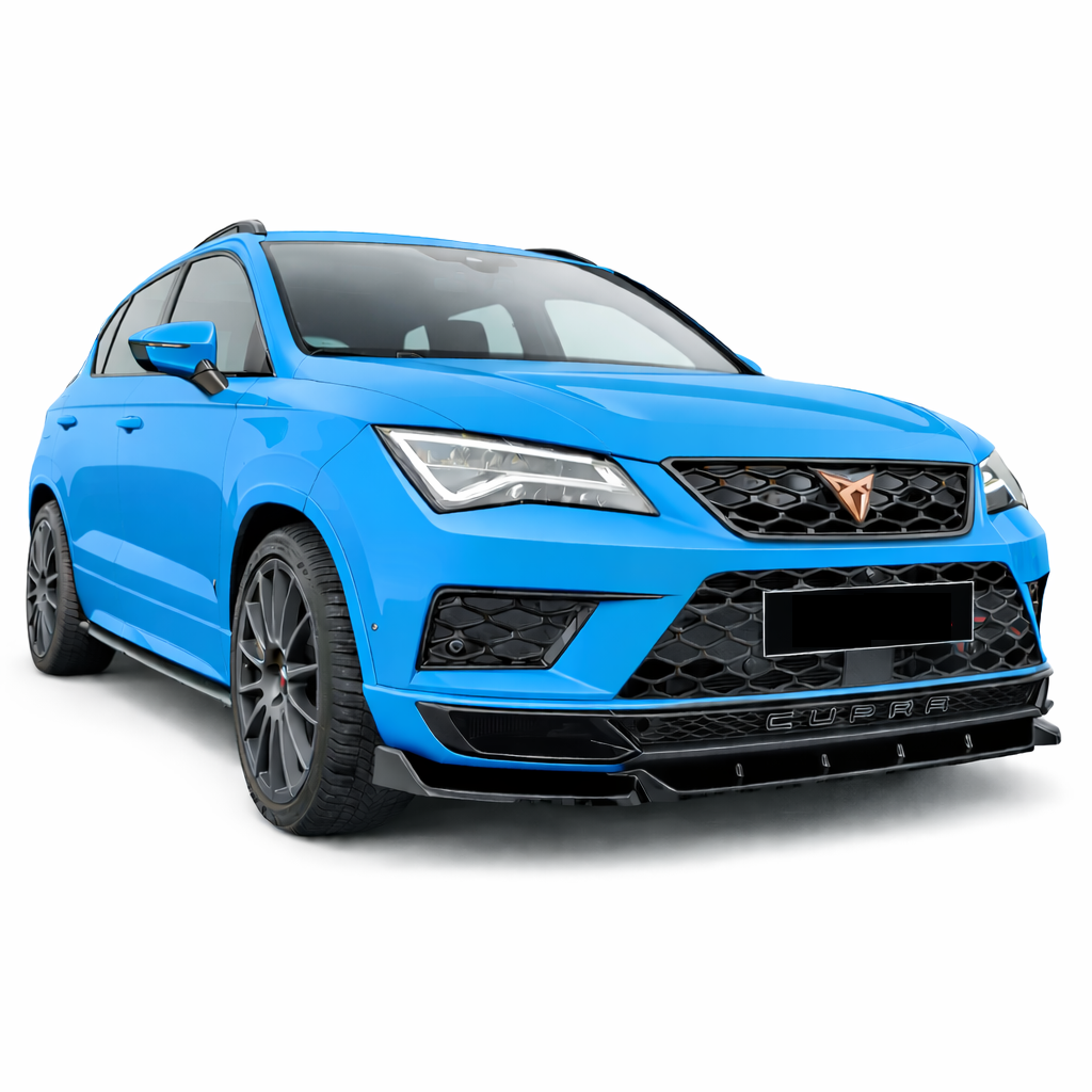 💫ART.9486 Splitter Anteriore V1 per Cupra Ateca Nero Lucido 2018-2021💫