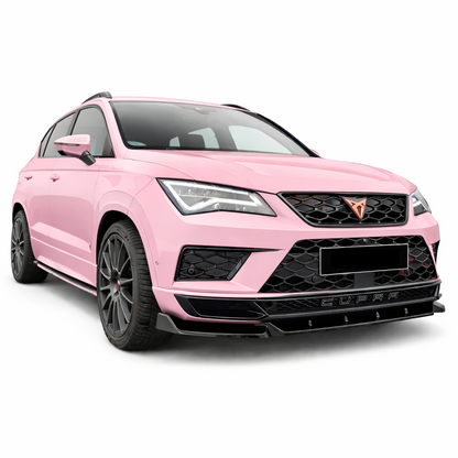 💫ART.9486 Splitter Anteriore V1 per Cupra Ateca Nero Lucido 2018-2021💫