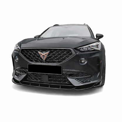 💫ART.9492 Splitter Anteriore V1 Nero Lucido per Cupra Formentor 2021-💫