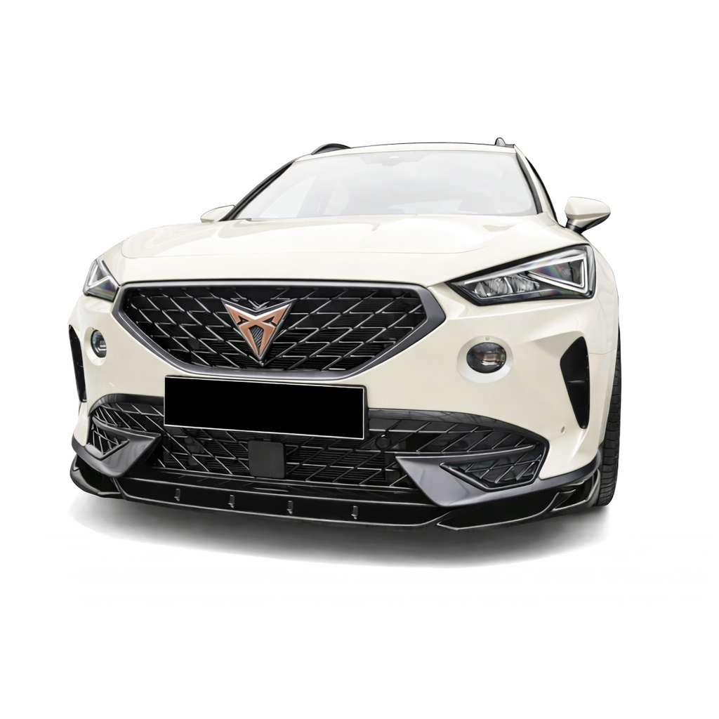 💫ART.9492 Splitter Anteriore V1 Nero Lucido per Cupra Formentor 2021-💫