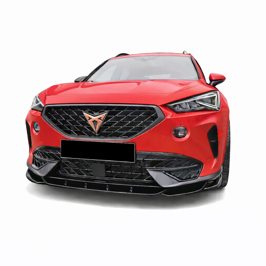 💫ART.9492 Splitter Anteriore V1 Nero Lucido per Cupra Formentor 2021-💫
