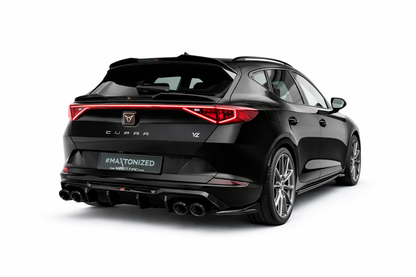 💫ART.9454 Diffusore V.3 + Terminali di Scarico Neri per Cupra Formentor VZ Mk1💫