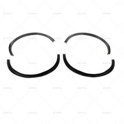 Widened fenders suitable for Alfa Romeo Stelvio glossy black 