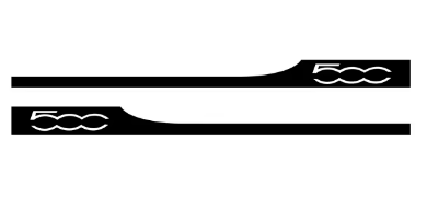 💫ART.4734 Adesivi adatto per Fiat 500 Abarth 595 695 500C 500e💫