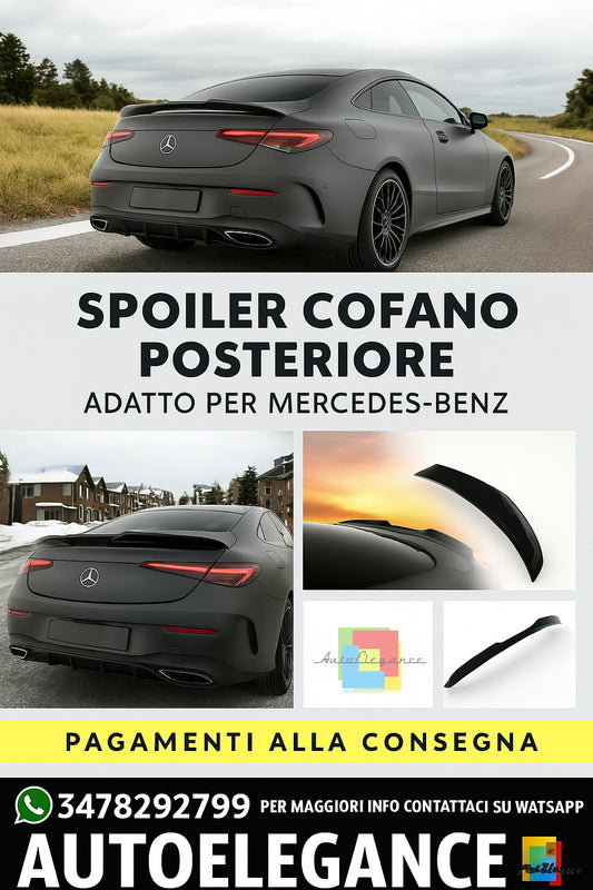 ⭐Spoiler Cap 3D Adatto Per Mercedes-Benz CLE AMG-Line C236⭐