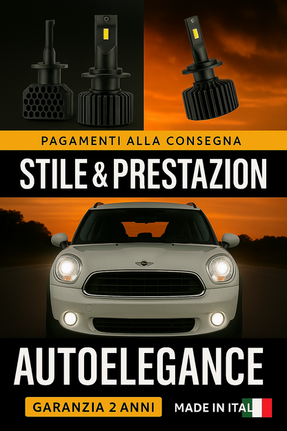 💖 KIT LED LAMPADE ANABBAGLIANTI D1S 6000K ADATTO PER MINI COUNTRYMAN R60 💖