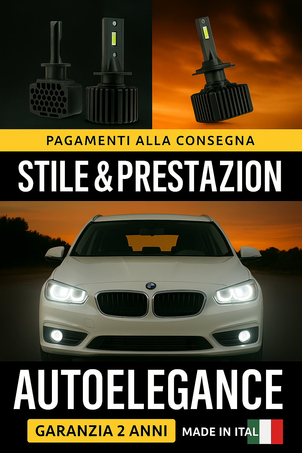 💖 KIT LED LAMPADE ANABBAGLIANTI D1S 6000K ADATTO PER BMW SERIE 2 F46 💖