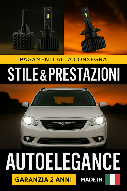 💖 KIT LED LAMPADE ANABBAGLIANTI D1S 6000K ADATTO PER CHRYSLER VOYAGER V 💖