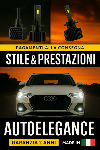 💖 KIT LED LAMPADE ANABBAGLIANTI D5S 6000K ADATTO PER AUDI Q3 F3 💖