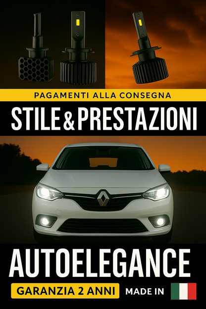 💖 KIT LED LAMPADE ANABBAGLIANTI D1S 6000K ADATTO PER RENAULT MEGANE III 💖