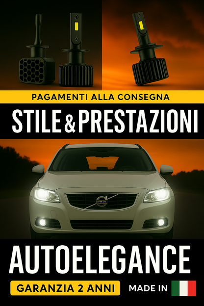 💖 KIT LED LAMPADE ANABBAGLIANTI D1S 6000K ADATTO PER VOLVO V70 MK2 💖
