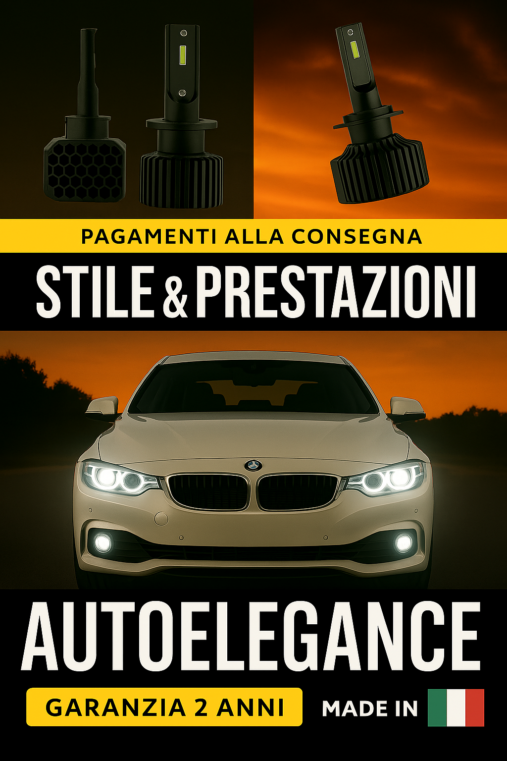 💖 KIT LED LAMPADE ANABBAGLIANTI D1S 6000K ADATTO PER BMW SERIE 4 F32 💖