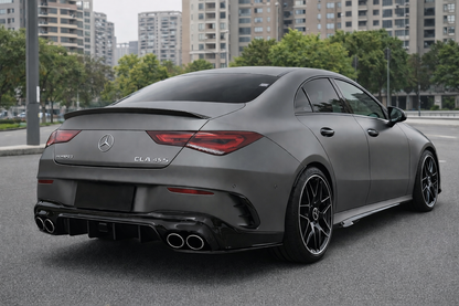 💫ART.8600 Spoiler Posteriore Carbon Look Per Mercedes Benz CLA 2019-2024💫