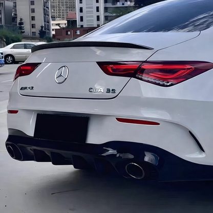 💫ART.8600 Spoiler Posteriore Carbon Look Per Mercedes Benz CLA 2019-2024💫