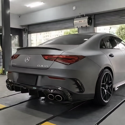 💫ART.8600 Spoiler Posteriore Carbon Look Per Mercedes Benz CLA 2019-2024💫