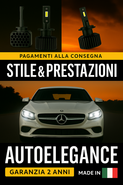 💖 KIT LED D1S 6000K Anabbaglianti per Mercedes SLK R172 | Luce Bianca Fredda 💖