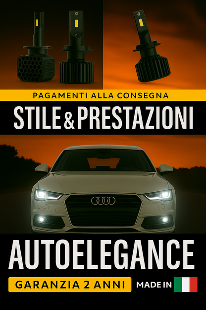 💖 KIT LED D3S 6000K Anabbaglianti per Audi A7 | Luce Bianca Fredda CANBUS 💖
