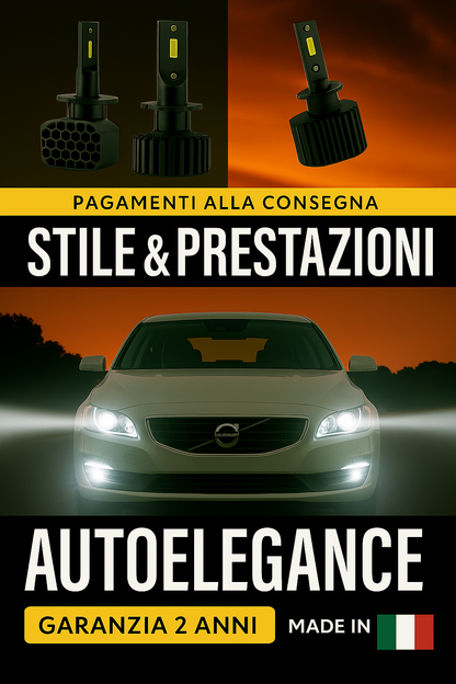 💖 KIT LED D1S 6000K Anabbaglianti per Volvo S60 | Luce Bianca Fredda CANBUS 💖