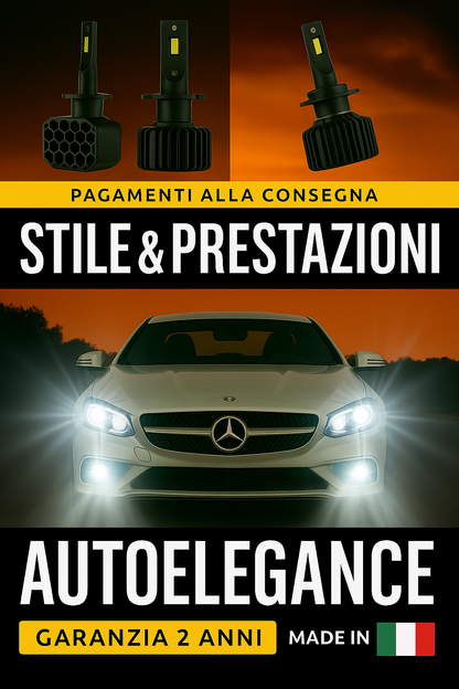 💖KIT LED D1S 6000K Anabbaglianti per Mercedes SLK R172 | Bianco Freddo CANBUS💖
