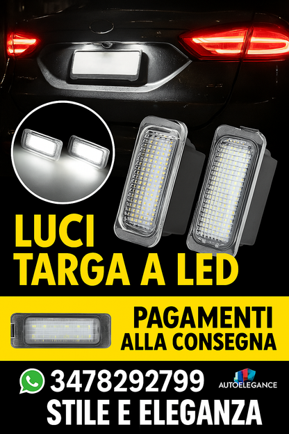 ⭐LUCE TARGA A LED ADATTA PER FORD GALAXY 2 3 KUGA MONDEO RANGER S MAX⭐