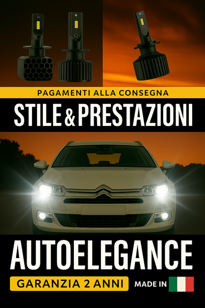 💖 KIT LED D1S 6000K Anabbaglianti per Citroën C5 II | Bianco Freddo CANBUS 💖