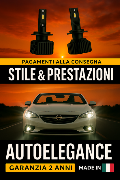 💖 KIT LED D1S 6000K Anabbaglianti per Opel Cascada | Bianco Freddo CANBUS 💖