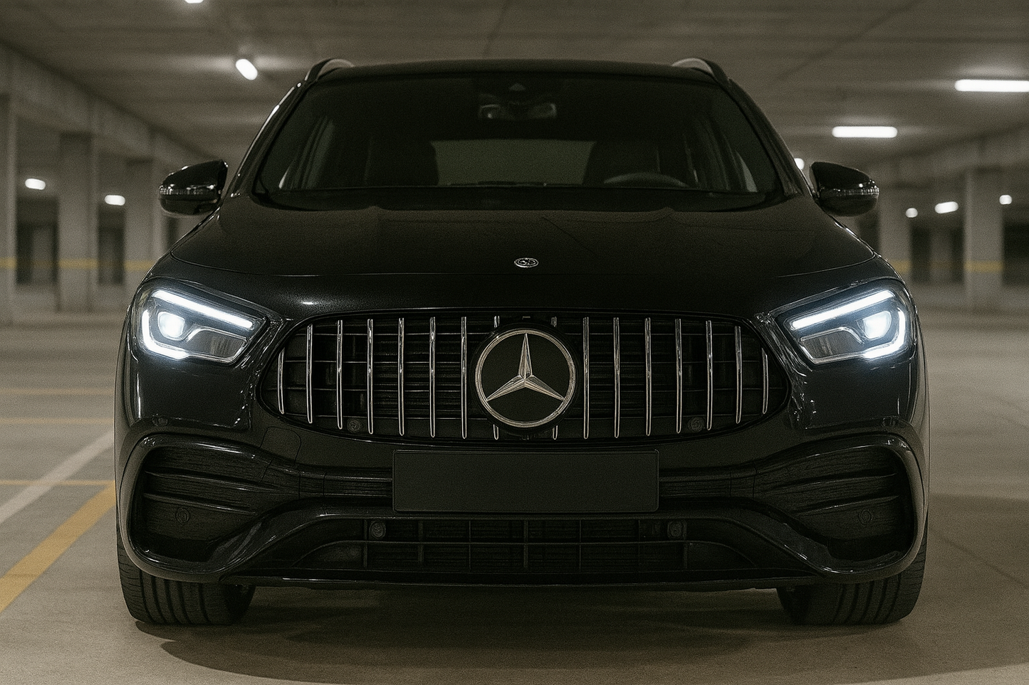 😍ART.6049 Griglia Sport Panamericana GT Adatta Per Mercedes H247 GLA Facelift😍
