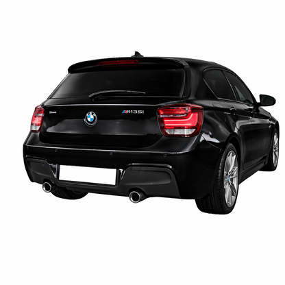 🔥ART.9487 DIFFUSORE BMW F20 M NERO LUCIDO ABS (USCITA  SINISTRA + DESTRA)🔥