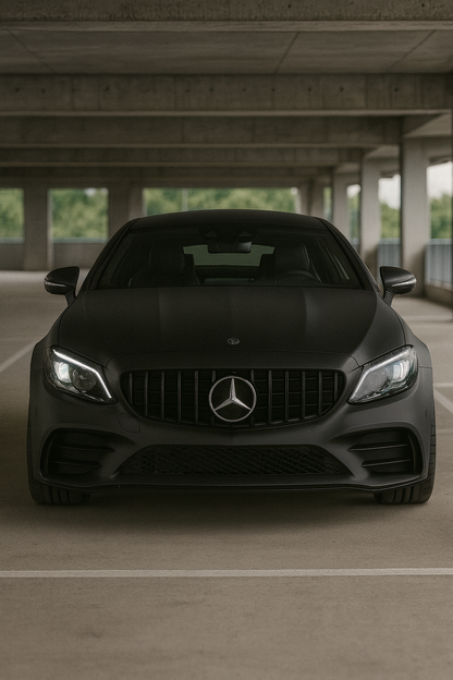 😍ART.6104 Griglia Panamerica GT Nero Adatta Per Mercedes C236 Coupé e A236😍
