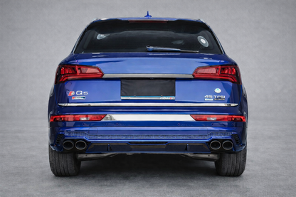 💫ART.8111 Terminali di Scarico Nero per Audi Q5 2021-2023 SQ5💫