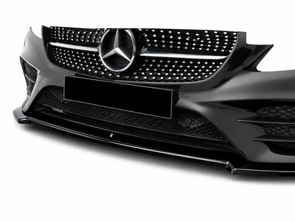 💕 ART.0011 SPLITTER ANTERIORE MERCEDES CLASSE E C238 AMG ABS NERO💕