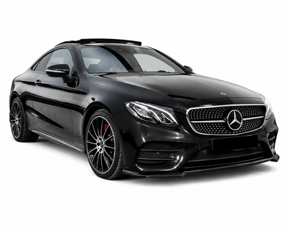 💕 ART.0011 SPLITTER ANTERIORE MERCEDES CLASSE E C238 AMG ABS NERO💕