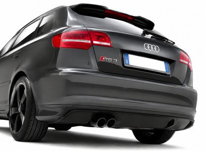 💕 art.0263 Diffusore Posteriore Adatto per Audi A3 8P Sportback 05-08 S3 Look Grezzo 💕