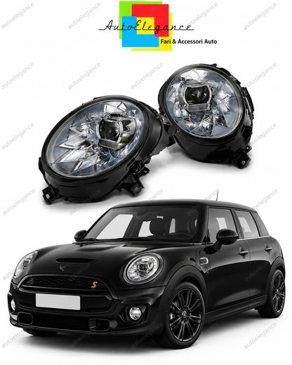 💕 Fari Anteriori Adatto per Mini Cooper F54 F55 F56 F57 14-21 Full LED DRL 💕