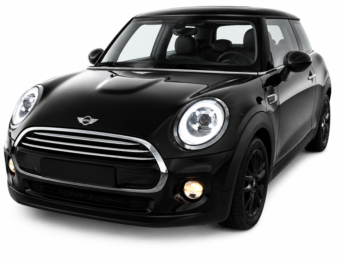 💕 Fari Anteriori Adatto per Mini Cooper F55 F56 F57 14-17 LED Tube Cromati 💕
