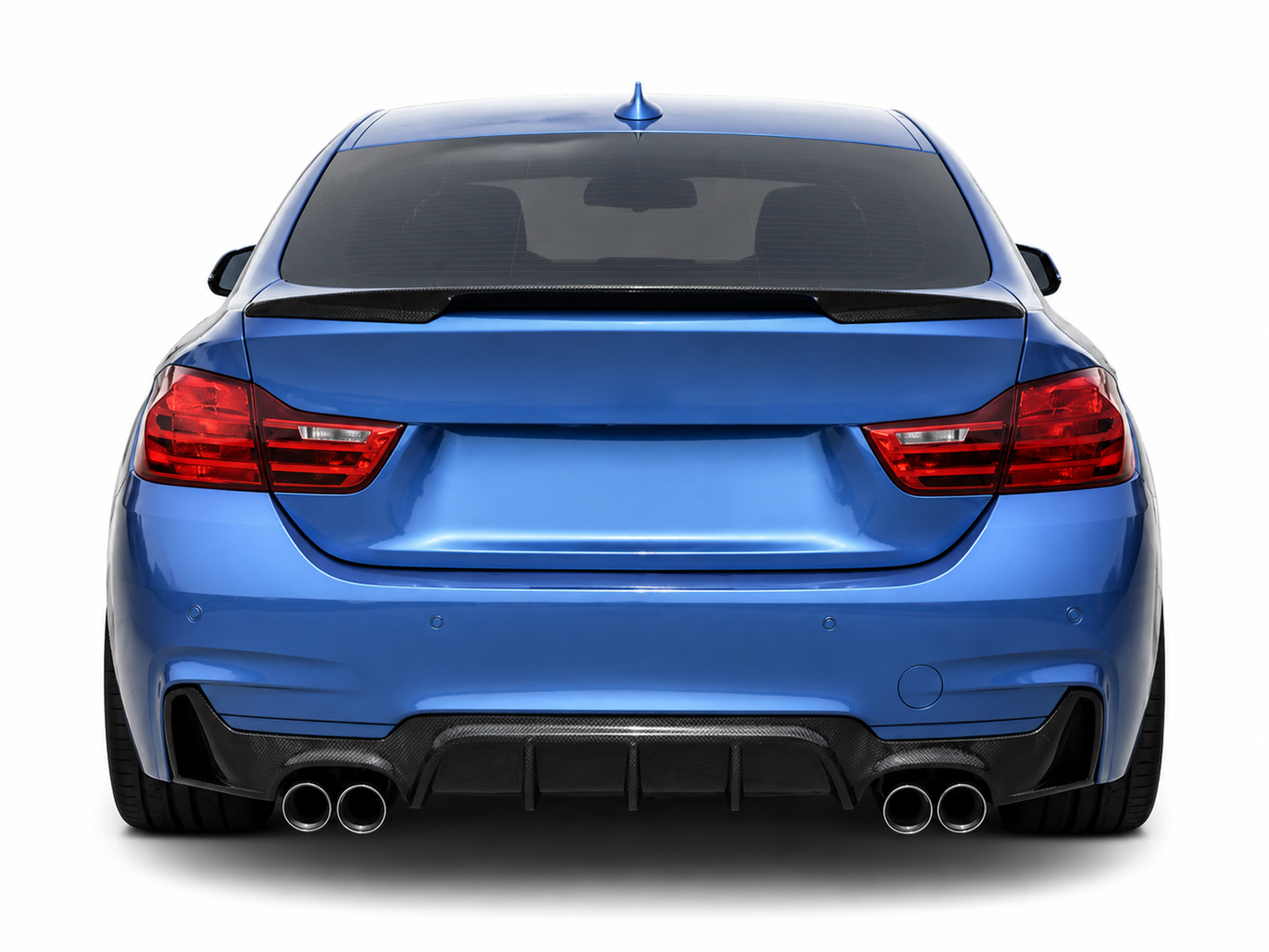 💕 Paraurti Posteriore Adatto per BMW Serie 4 F32 F33 13+ M Sport M4 PDC 💕