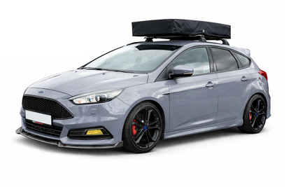 💫ART.8764 Splitter Anteriore Fibra di Carbonio Per Ford Focus ST MK3.5 2015-2018💫
