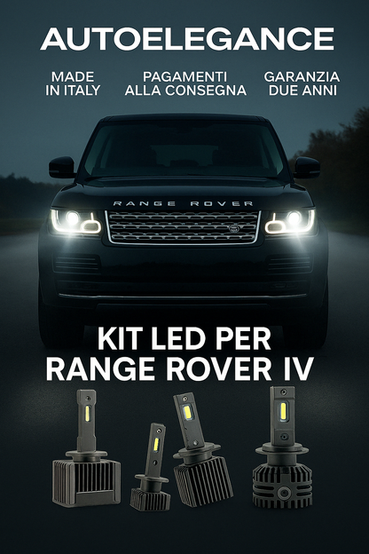 💖 KIT LED D3S 6000K Anabbaglianti per Range Rover IV | Luce Bianca CANBUS 💖