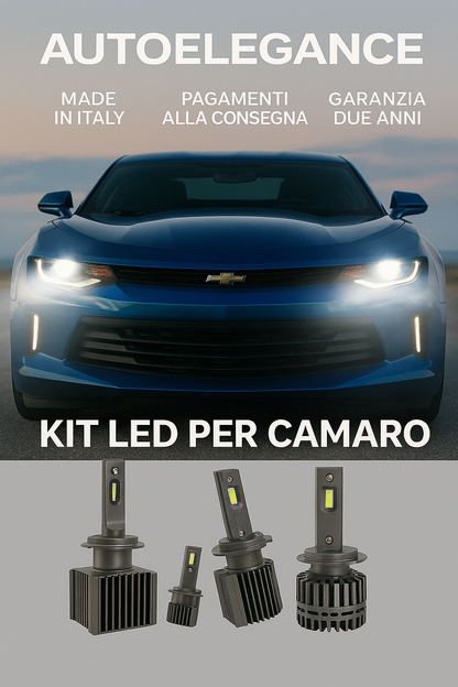 💖 KIT LED D3S 6000K Anabbaglianti per Chevrolet Camaro | Bianco Freddo CANBUS💖
