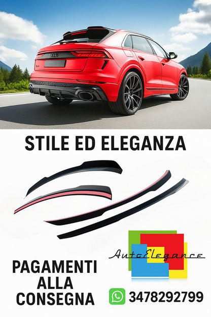 ⭐Tappo spoiler inferiore V.1 Adatto Per Audi RSQ8 Mk1 Facelift⭐