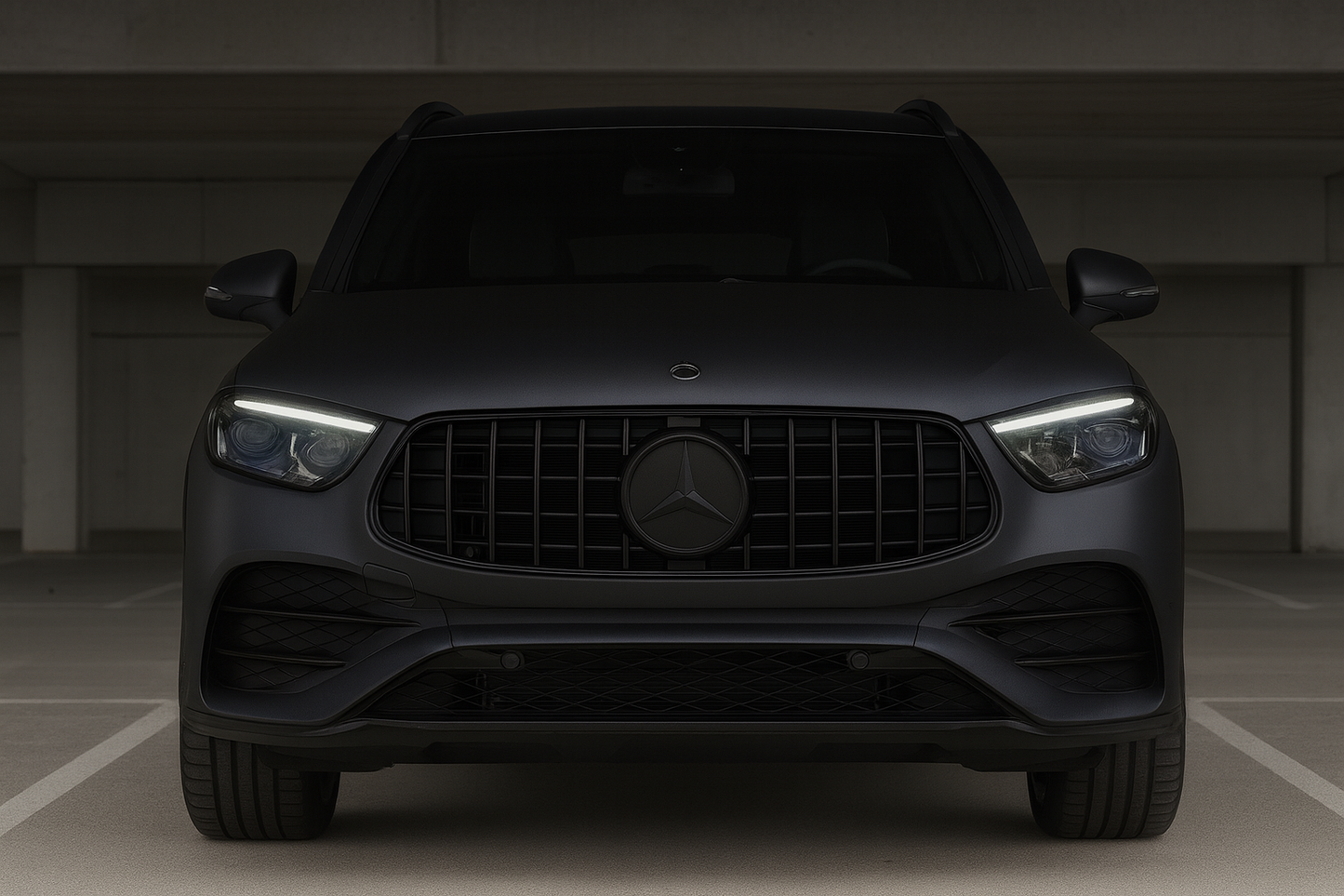 😍ART.6193 Griglia PANAMERICANA Nera Adatta Per Mercedes X254 GLC😍