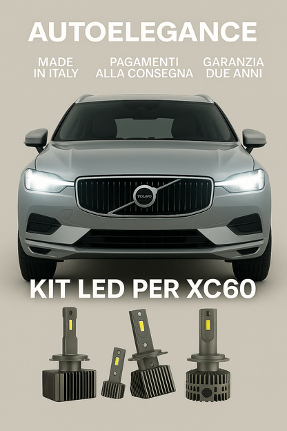 💖 KIT LED D3S 6000K Anabbaglianti per Volvo XC60 | Luce Bianca Fredda CANBUS 💖