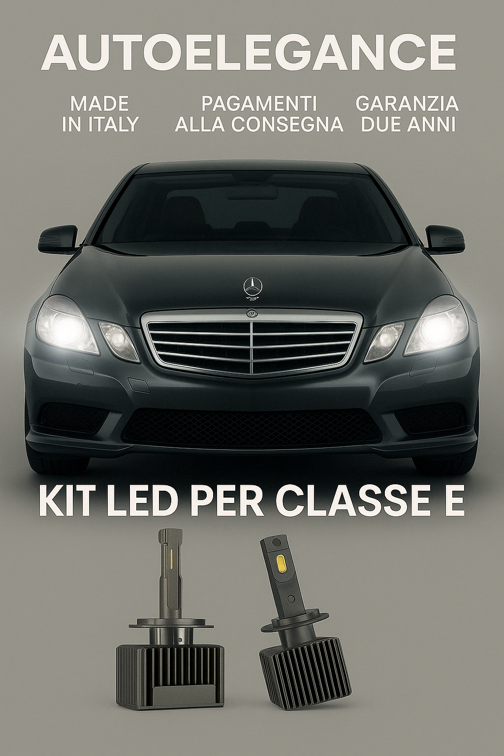 💖 KIT LED D1S 6000K Anabbaglianti per Mercedes Classe E W211 | CANBUS Bianco 💖