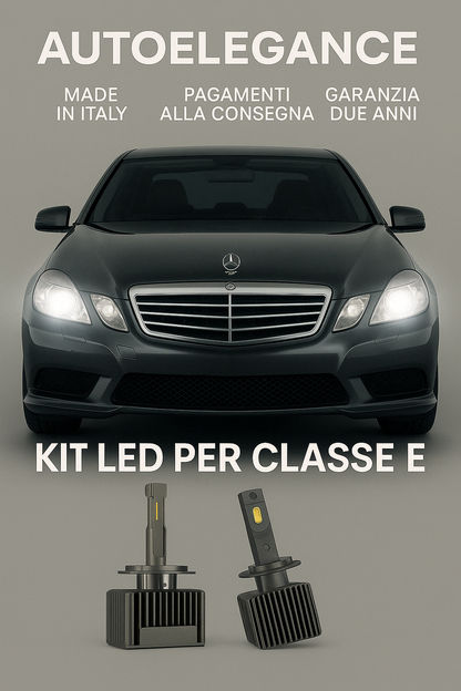 💖 KIT LED D1S 6000K Anabbaglianti per Mercedes Classe E W211 | CANBUS Bianco 💖