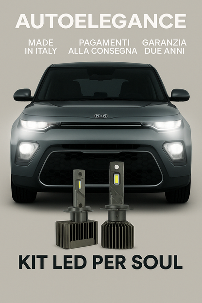 💖 KIT LED D3S 6000K Anabbaglianti per Kia Soul 2 | Luce Bianca Fredda CANBUS 💖