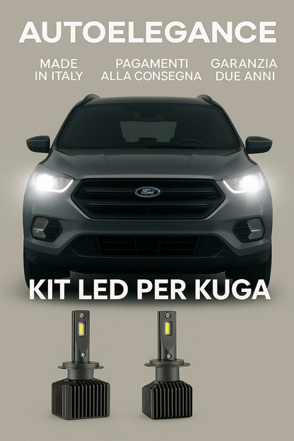💖 KIT LED D3S 6000K Anabbaglianti per Ford Kuga MK2 | Luce Bianca CANBUS 💖