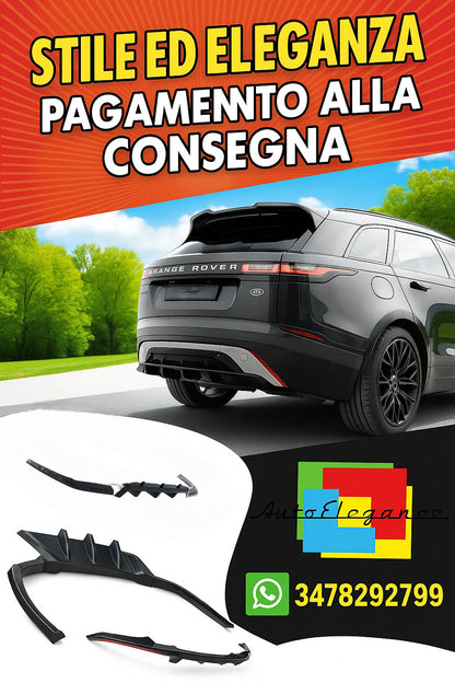 🔥Splitter Adatto Per con barre verticali V.2  Range Rover Velar R-Dynamic Mk1🔥